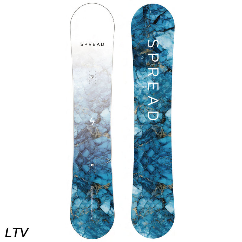 スプレッド LTV スノーボード ボード キャンバー レディース