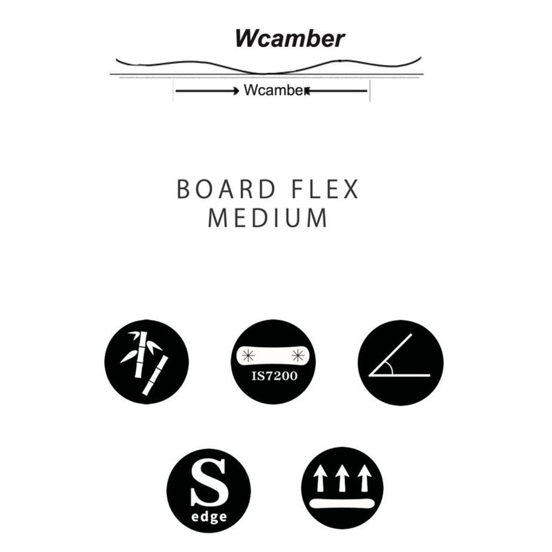 クロージャ ウォーム スノーボード ボード Wキャンバーモデル ユニセックス