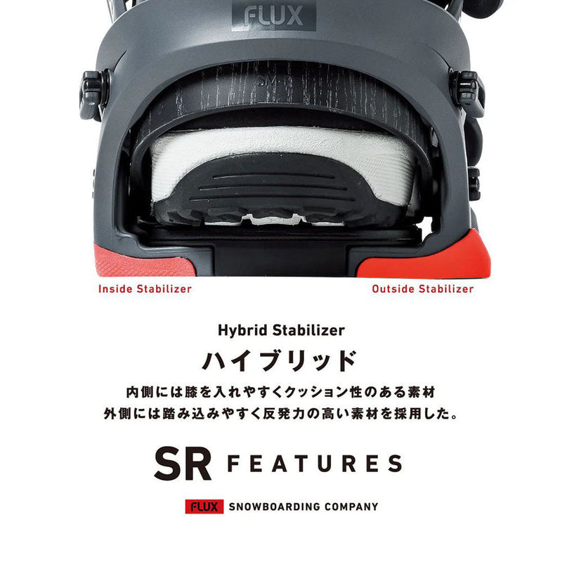 フラックス SR スノーボード ビンディング バインディング パウダー サーフライド オールラウンド ユニセックス