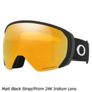 オークリー フライトパスL マットブラックストラップ OO7110 スノーボード ゴーグル プリズムレンズ