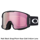 オークリー ラインマイナーL マットブラックストラップ OO7070 スノーボード ゴーグル プリズムレンズ