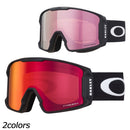 オークリー ラインマイナーL マットブラックストラップ OO7070 スノーボード ゴーグル プリズムレンズ