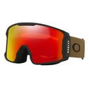 オークリー ラインマイナーL アーミーグリーンコーデュロイストラップ OO7070 スノーボード ゴーグル プリズムレンズ