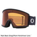 オークリー ターゲットラインL マットブラックストラップ OO7120 スノーボード ゴーグル プリズムレンズ