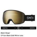スミス プレビュー 晴天向けレンズモデル ブラックストラップ (アジアフィット) スノーボード ゴーグル 晴天向けレンズ アジアフィット