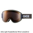 ダイス グッドマン ULTRA調光ブロンズミラーモデル GM54276 スノーボード ゴーグル ULTRAレンズ 偏光レンズ 調光レンズ 換気機能