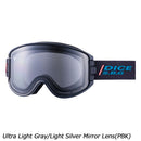 ダイス グッドマン ULTRA調光ライトシルバーミラーモモデル GM54570 スノーボード ゴーグル ULTRAレンズ 偏光レンズ 調光レンズ 換気機能