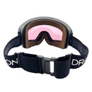 ドラゴン ピーエックスブイ プレミアムブラックストラップ (ジャパンフィット) 25-H0 スノーボード ゴーグル ジャパンルーマレンズ ジャパンフィット