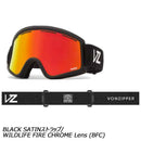 ボンジッパー クレーバー BF21M704 スノーボード ゴーグル WILDLIFEレンズ ジャパンフィット 防曇 耐傷 メンズ