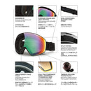 ボンジッパー クレーバー BF21M704 スノーボード ゴーグル WILDLIFEレンズ ジャパンフィット 防曇 耐傷 メンズ