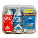 ハヤシワックス オールラウンドリキッド コンプリート セット スノーボード メンテナンス用品 リキッドワックス セット フッ素フリー 全雪質・温度帯対応