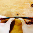 ハヤシワックス カーボン スクレーパー 1.5mm スノーボード メンテナンス用品 スクレーパー カーボン高含有 1.5mm厚