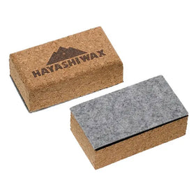 ハヤシワックス フエルト付フィニッシュコルク スノーボード メンテナンス用品 コルク