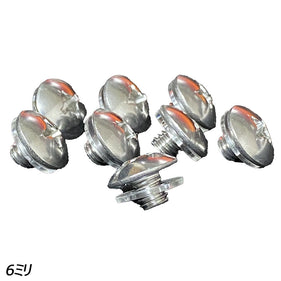 プレートピア 専用ネジ・ワッシャーセット(6ミリ) SW-S スノーボード メンテナンス用品 カスタムパーツ