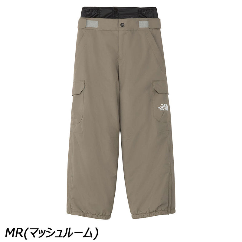 ノースフェイス スノーオーバーパンツ NSJ62504 スノーボードウェア パンツ キッズ ジュニア