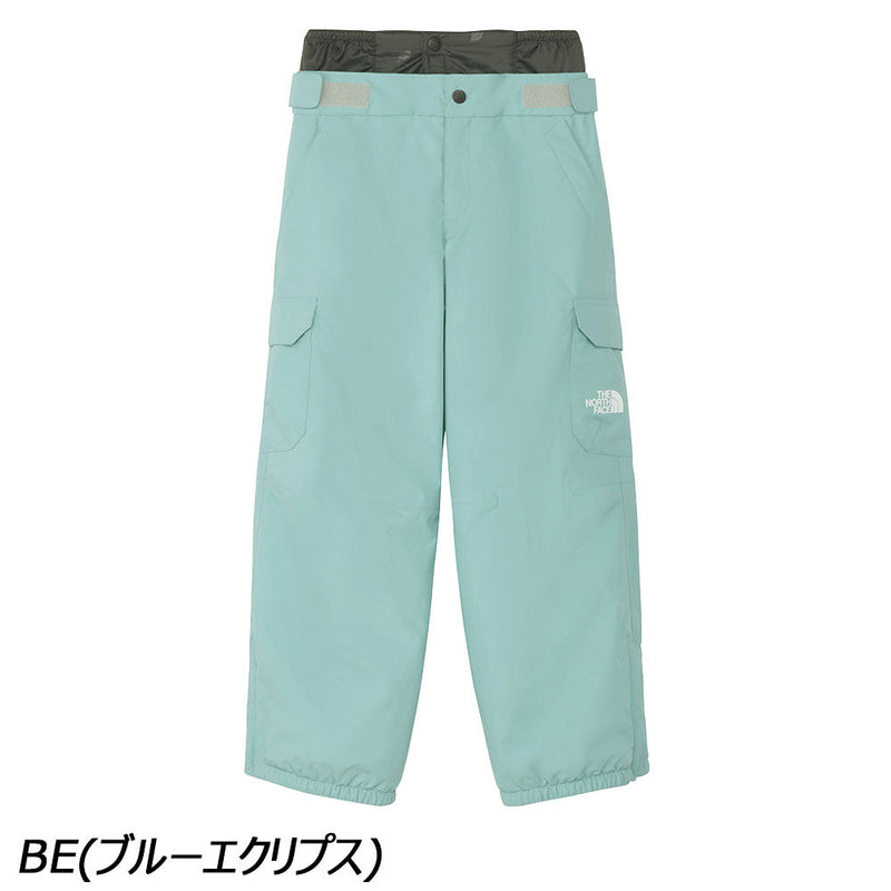 ノースフェイス スノーオーバーパンツ NSJ62504 スノーボードウェア パンツ キッズ ジュニア