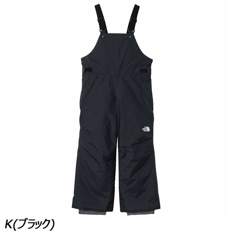 ノースフェイス スノーインサレーションビブ NSJ62506 スノーボードウェア パンツ ビブ キッズ ジュニア