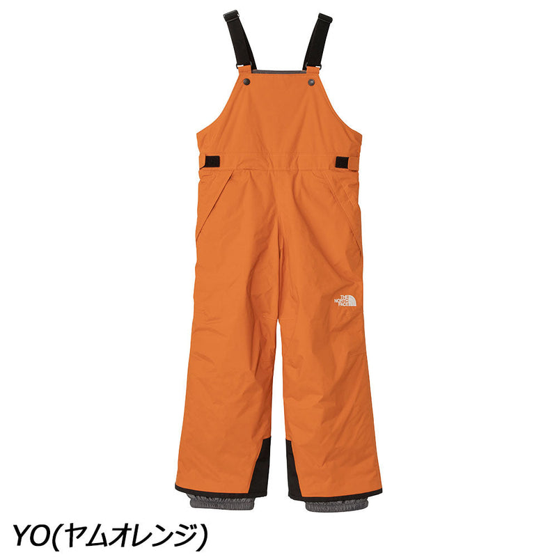 ノースフェイス スノーインサレーションビブ NSJ62506 スノーボードウェア パンツ ビブ キッズ ジュニア