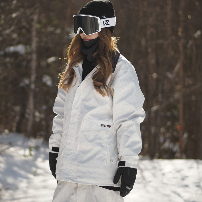 べスプ ダマスクシャツジャケット VPMJ1067P スノーボードウェア ジャケット ユニセックス