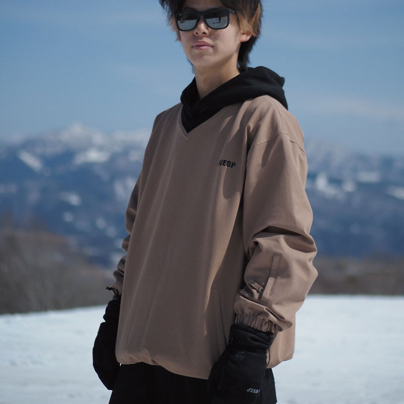 べスプ デニムピステジャケット VPMJ1072D スノーボードウェア ジャケット ピステ かぶりデニム ユニセックス