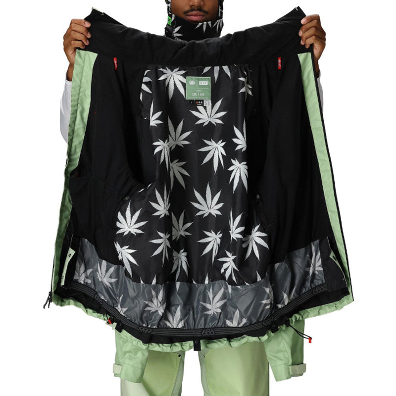 シックスエイトシックス ハフダブルHシェルジャケット M5WN160 スノーボードウェア ジャケット ユニセックス