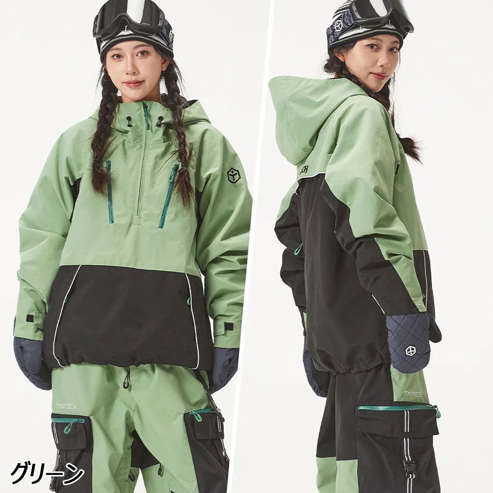 REPUBLIC&CO XL グリーン アノラック　未使用品 タオテック 2レイヤーアノラックジャケット | APORITO（アポリト）公式