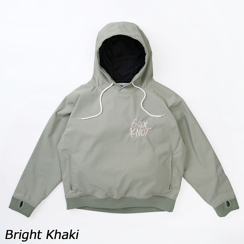 シックスノット ショート フーディー 6K2512 スノーボードウェア ジャケット レディース