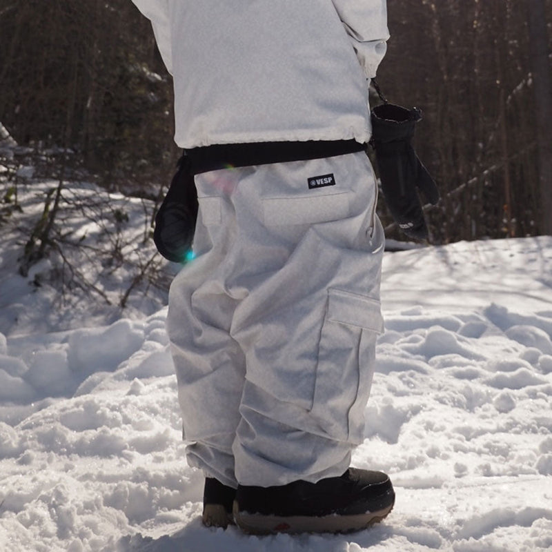 べスプ ダマスクスーパーワイドジョガーパンツ VPMP1063P スノーボードウェア パンツ