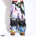 マウンテンロックスター パラシュートパンツ スノーボードウェア パンツ ユニセックス