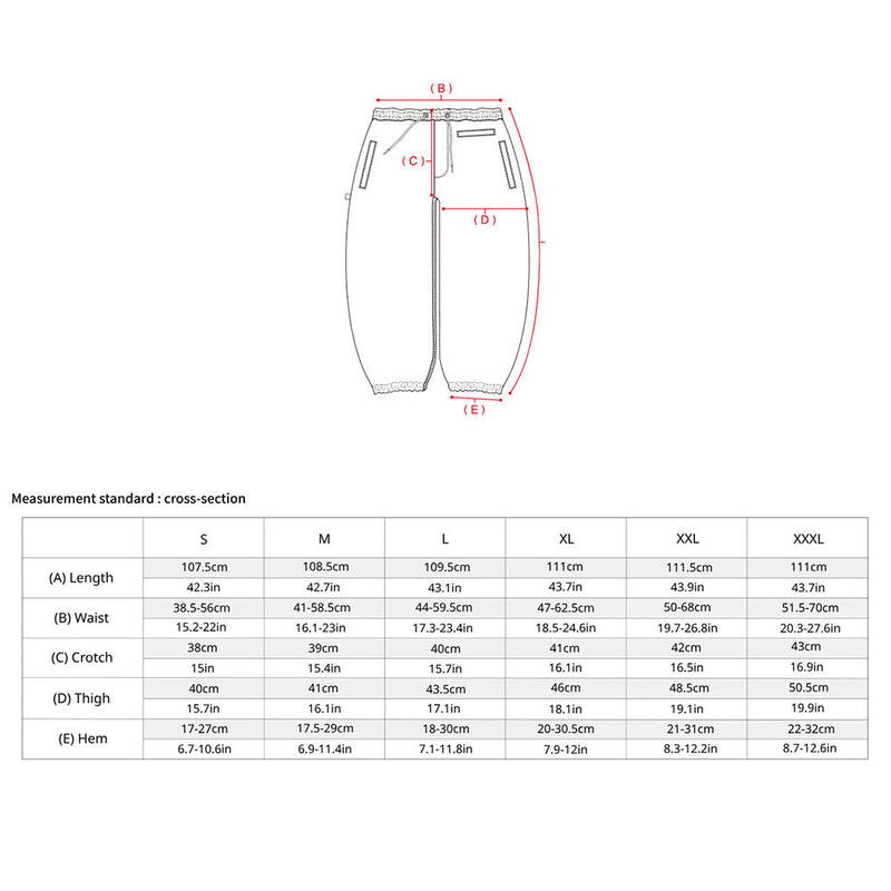 ビーエスラビット アークティックエッジスーパーワイドジョガーパンツ スノーボードウェア パンツ ユニセックス