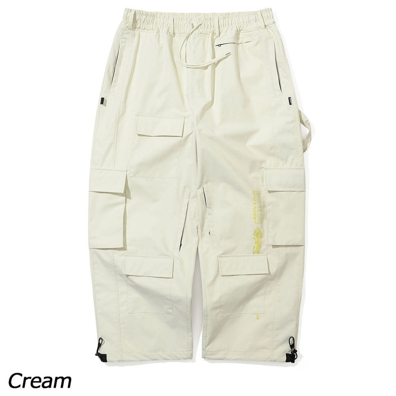 ビーエスラビット 5カーゴスーパーワイドベンチレーションパンツ スノーボードウェア パンツ ユニセックス