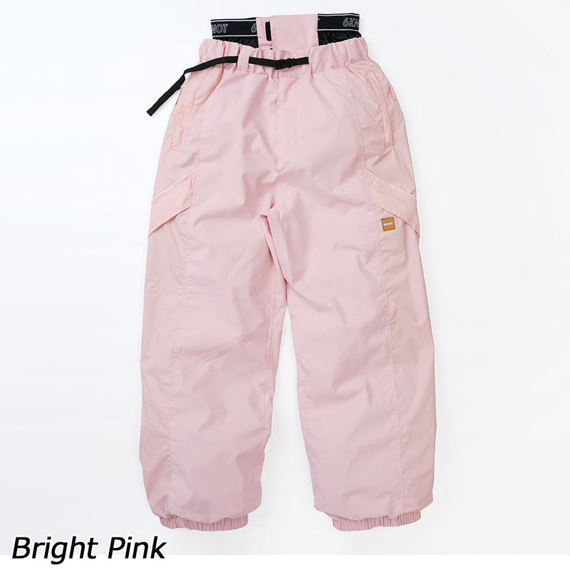 シックスノット ブライトパネル パンツ 6K2504 スノーボードウェア パンツ レディース