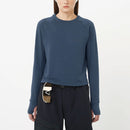 サロモン エッセンシャル ライトウォーム クルーネック LC2604300 スノーボードウェア インナー レディース