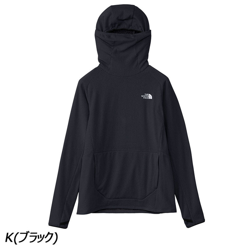 ノースフェイス カールサイドグリッドフーディ NL72301 スノーボードウェア フリース フード付 バラクラバ付 ユニセックス