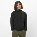 サロモン エッセンシャル ライトウォーム フルジップパーカー LC2432500 スノーボードウェア スウェット フリース メンズ