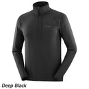 サロモン エッセンシャル ライトウォーム ハーフジップフリース LC2444400 スノーボードウェア スウェット フリース メンズ