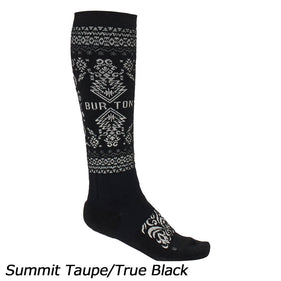 バートン インプリント ラウンド ソックス W26JP-215791 スノーボード ソックス 靴下