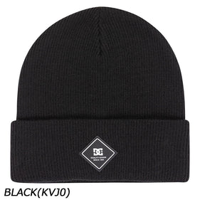 ディーシー ラベルビーニー DBE253908 スノーボード 帽子 ニット帽 ビーニー ワッチ メンズ