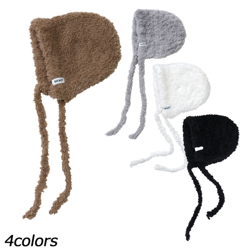 シックスノット モフモフフーディー 6KKC18 スノーボード 帽子 ビーニー ニットキャップ レディース