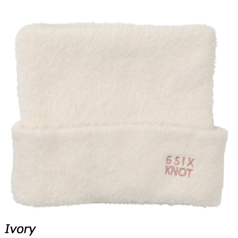 シックスノット ネコシャギービーニー 6KKC13 スノーボード 帽子 ビーニー ニットキャップ レディース