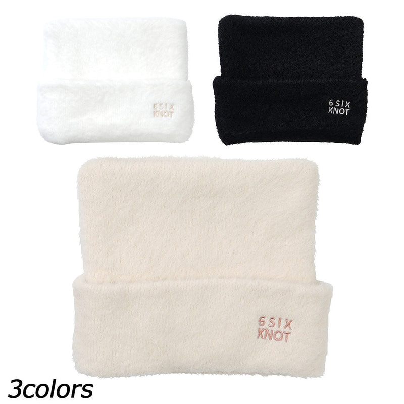 シックスノット ネコシャギービーニー 6KKC13 スノーボード 帽子 ビーニー ニットキャップ レディース