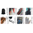 松岡手袋 エクストリームライド パッチワーク ESK-2430P スノーボード グローブ 牛皮 やぎ皮 エルゴグリップ 3フォンガー トリガー