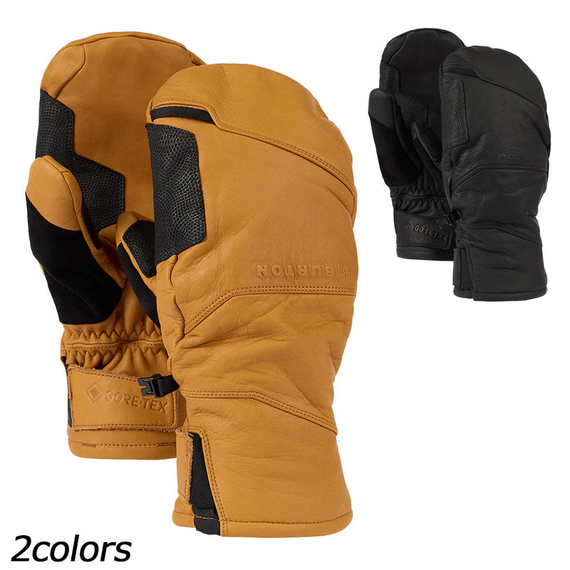 バートン エーケー クラッチ ゴアテックス レザー ミトン W26JP-233451 スノーボード グローブ GORE-TEX 防水性 透湿性 フルレザー ユニセックス