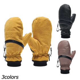 デスグリップ グールミットレザー スノーボード グローブ ミトン