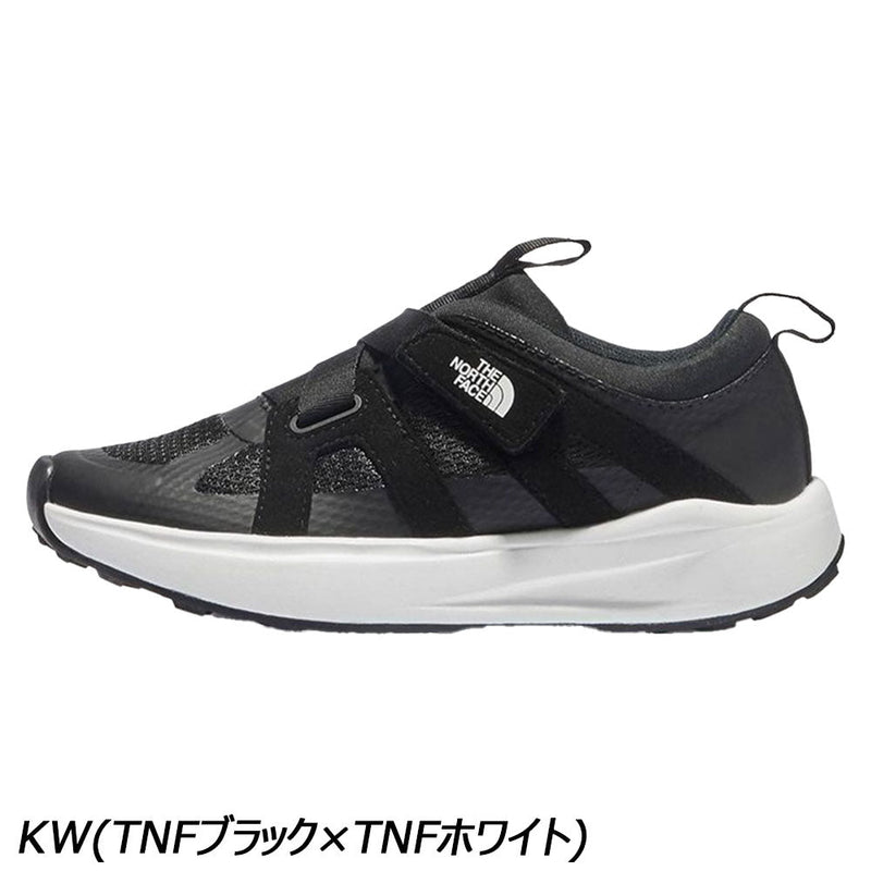 ノースフェイス キャノピー ランナー NFJ52301 シューズ ベルクロ 中敷でサイズ調整可能 キッズ