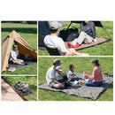ワック ビッグピクニックマット waq-bpm1 レジャーシート ピクニックマット 厚手 撥水 キルティング加工
