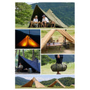 ワック アルファ TC ソロ DX waq-tctdx1 テント ソロ デュオ 用 ティピテント 煙突穴装備 TC素材