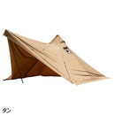 ワック アルファ TC ソロ DX waq-tctdx1 テント ソロ デュオ 用 ティピテント 煙突穴装備 TC素材