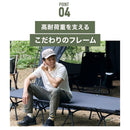 ワック 2WAY ワイドコット 600D  waq-cot16wd 寝具 コット 耐荷重150kg ハイ/ロー仕様