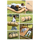 ワック リラクシングキャンプマット 10cm ダブル waq-rcmd1 寝具 マット 厚み10cm